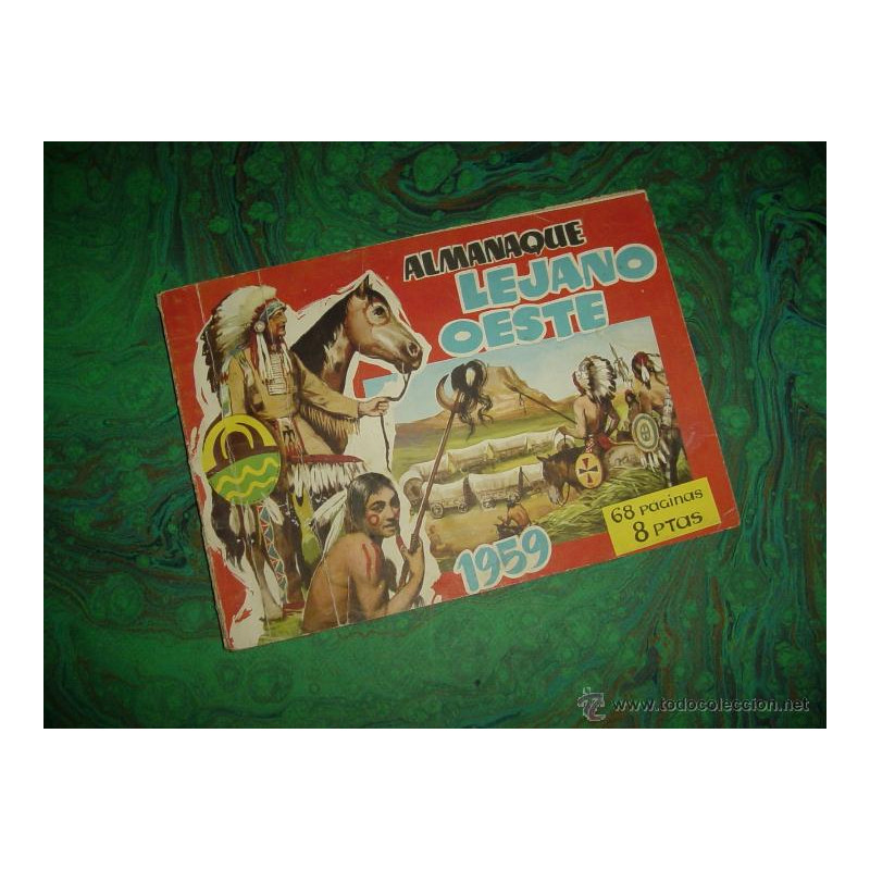 LEJANO OESTE (EDIGESA). ALMANAQUE 1959